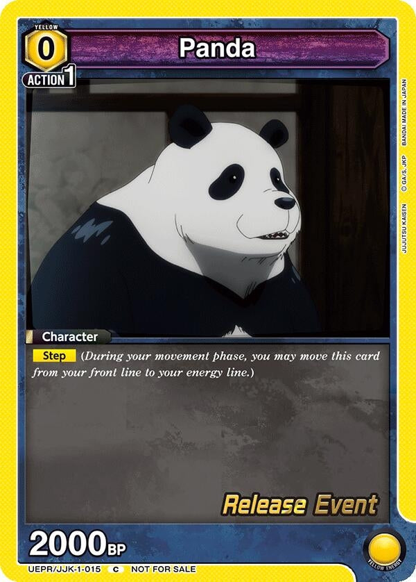 Image for Panda (015) (UEPR/JJK-1-015) (UE03BT: Jujutsu Kaisen Release Event Cards) (UE03BT_RE) - Union Arena