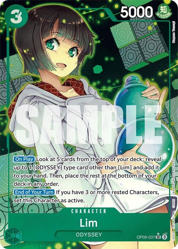 Image for Lim (037) (Parallel) (OP09-037) (Emperors in the New World) (OP09) - One Piece Card Game
