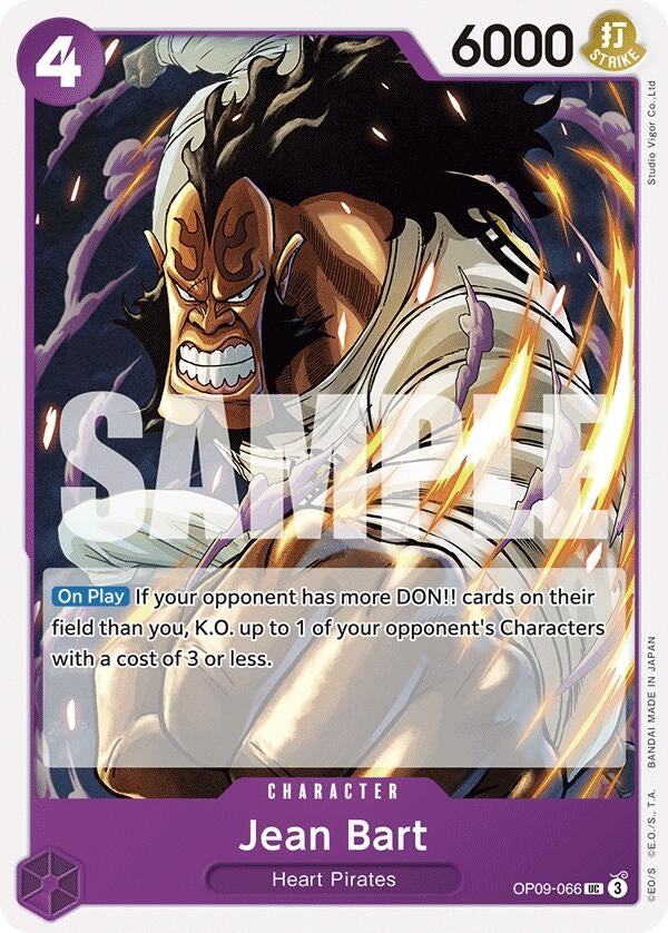 Image for Jean Bart (OP09-066) (Emperors in the New World) (OP09) - One Piece Card Game