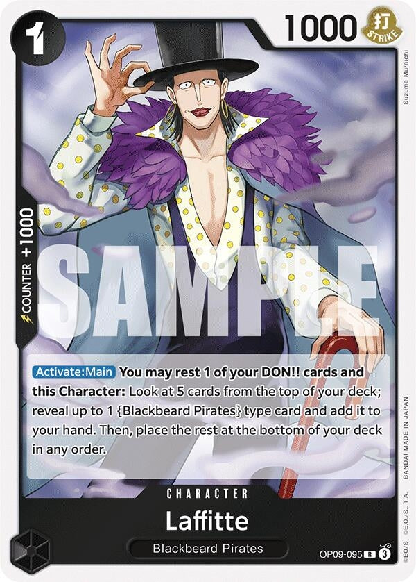 Image for Laffitte (OP09-095) (Emperors in the New World) (OP09) - One Piece Card Game