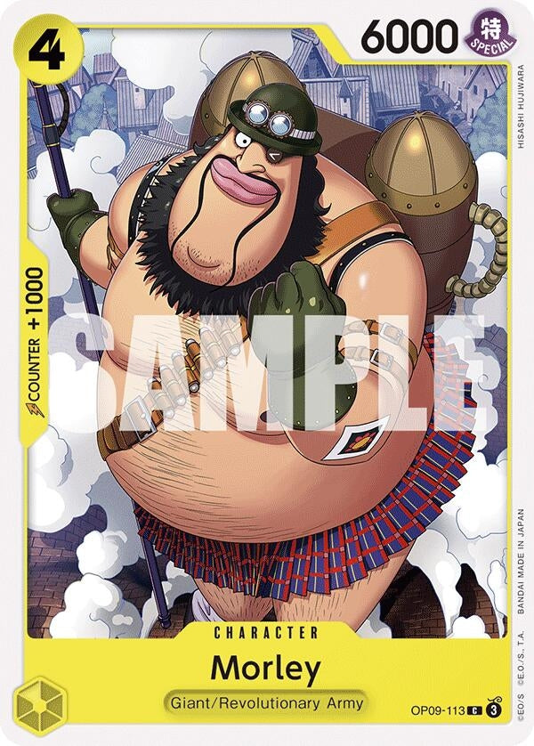 Image for Morley (OP09-113) (Emperors in the New World) (OP09) - One Piece Card Game