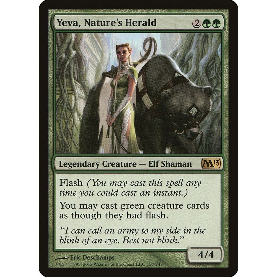 Yeva, Nature's Herald (197) (Magic 2013 (M13)) - PokeBox USA
