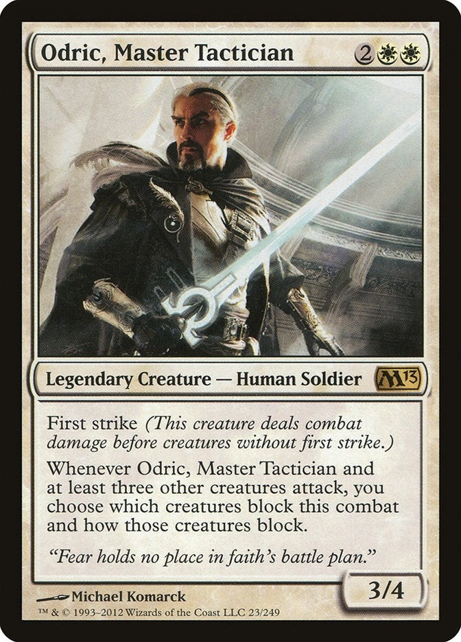 Odric, Master Tactician (23) (Magic 2013 (M13))