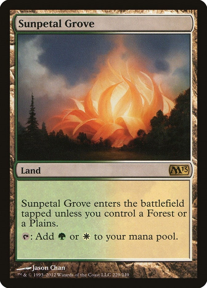 Sunpetal Grove (229) (Magic 2013 (M13)) - PokeBox USA