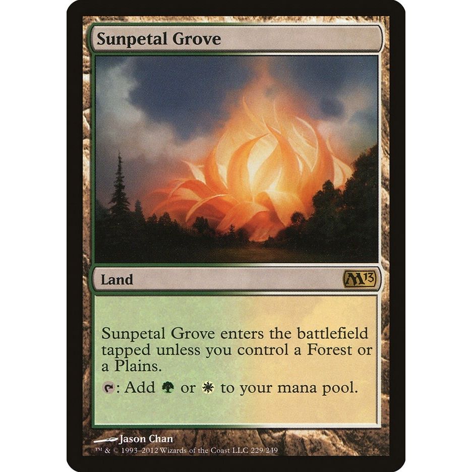 Sunpetal Grove (229) (Magic 2013 (M13)) - PokeBox USA