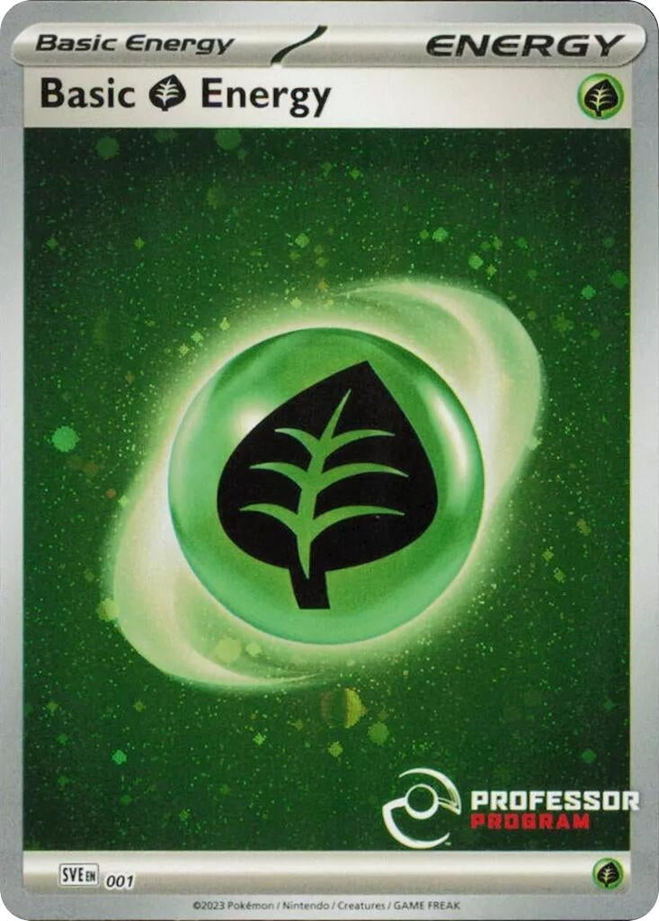 Image for Grass Energy (2023) (001) (Professor Program Promos) (PPP) - Pokemon