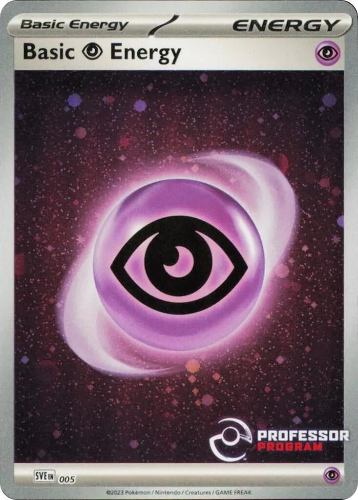 Image for Psychic Energy (2023) (005) (Professor Program Promos) (PPP) - Pokemon