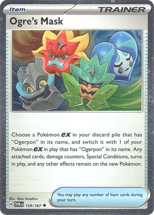 Image for Ogre's Mask - 159/167 (Cosmos Holo) (159/167) (Miscellaneous Cards & Products) (MCAP) - Pokemon