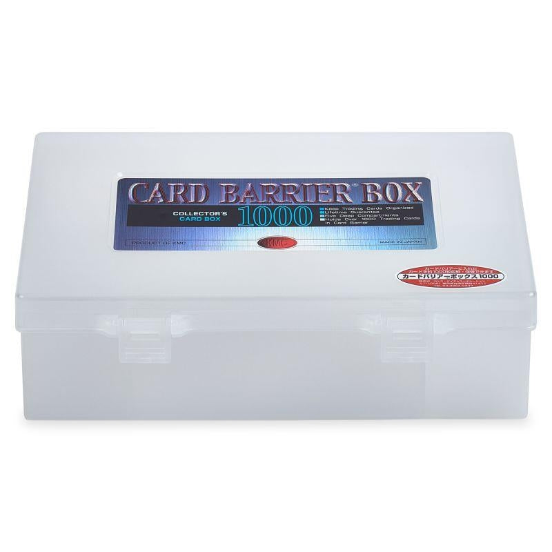 Image for KMC Deck Box: Card Barrier Box - Clear (Holds 1000+) - Deck Boxes
