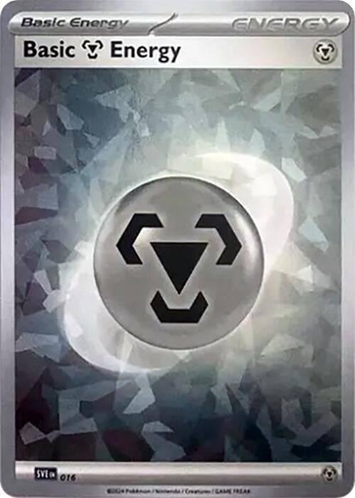 Image for Basic Metal Energy (Cracked Ice Holo) (016) (SVE: Scarlet & Violet Energies) (SVE) - Pokemon