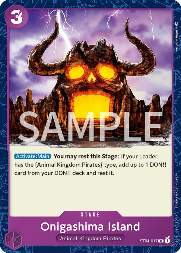 Image for Onigashima Island (ST04-017) (Revision Pack Cards) (OP-RP) - One Piece Card Game