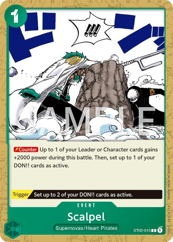 Image for Scalpel (ST02-015) (Revision Pack Cards) (OP-RP) - One Piece Card Game