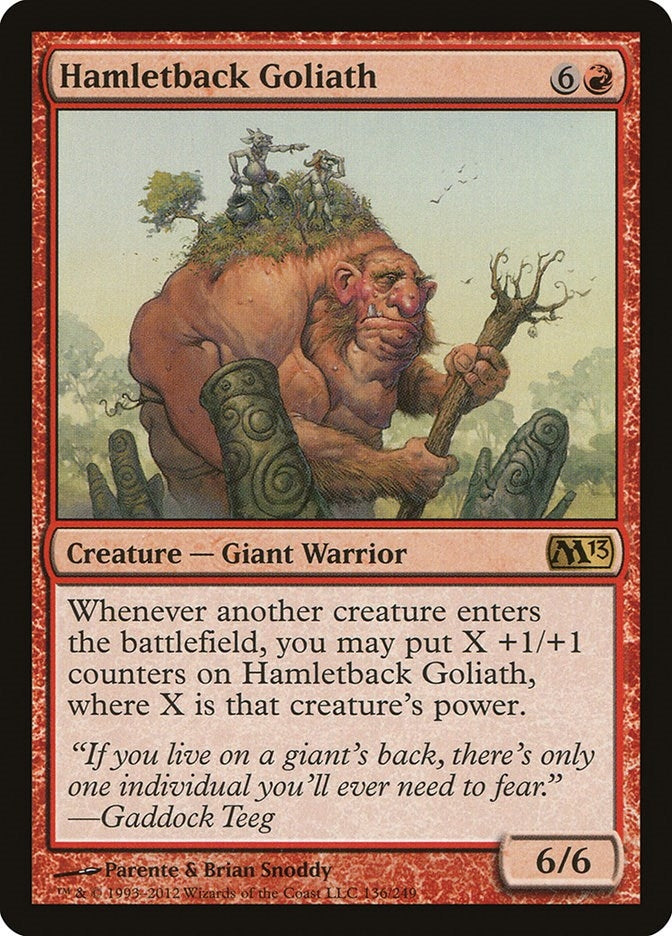 Hamletback Goliath (136) (Magic 2013 (M13))