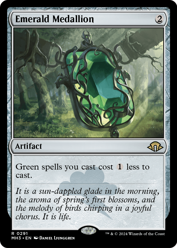 Emerald Medallion (MH3-291) [Modern Horizons 3]
