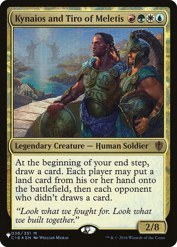 Kynaios and Tiro of Meletis (036/351) (The List Reprints)