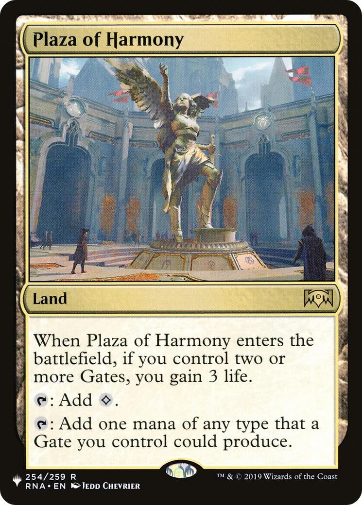 Plaza of Harmony (254/259) (The List Reprints)