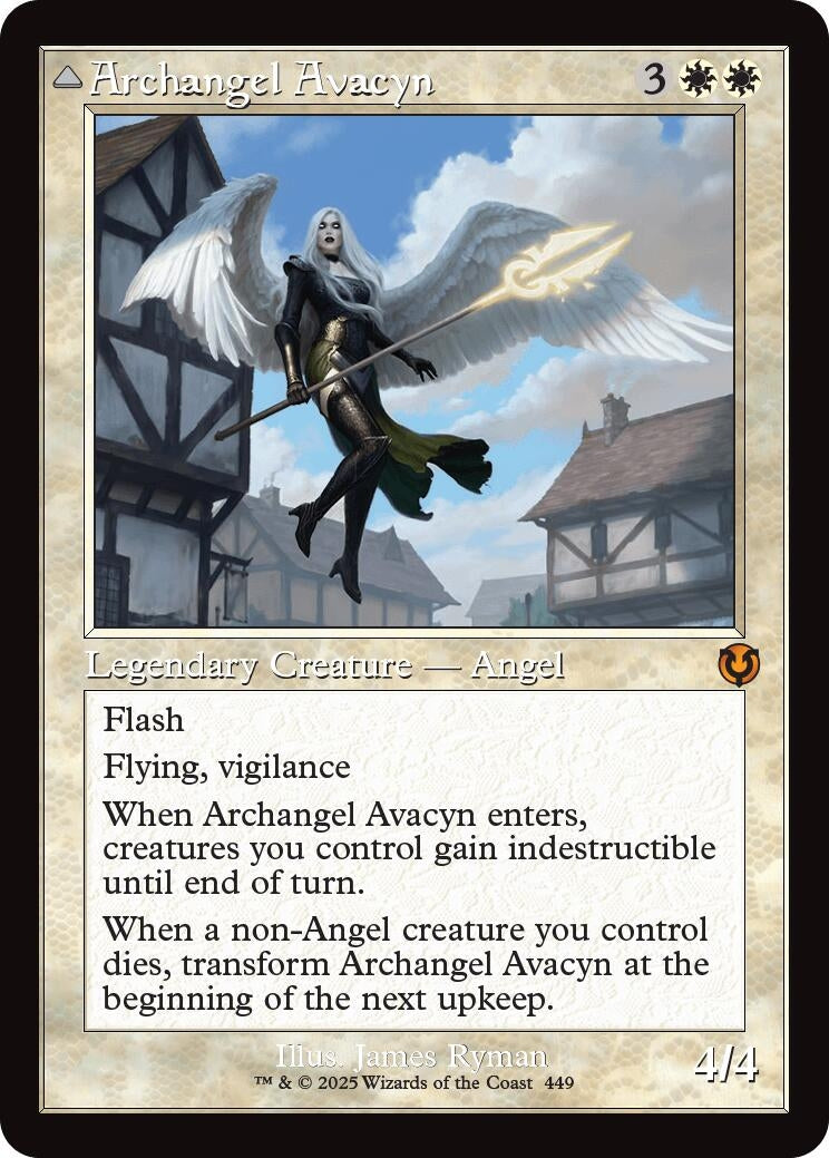 Archangel Avacyn (Retro Frame) (449) (Innistrad Remastered)