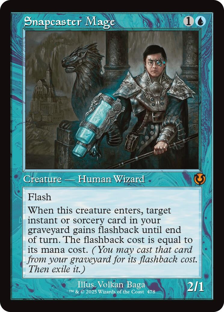 Snapcaster Mage (Retro Frame) (478) (Innistrad Remastered) - PokeBox USA