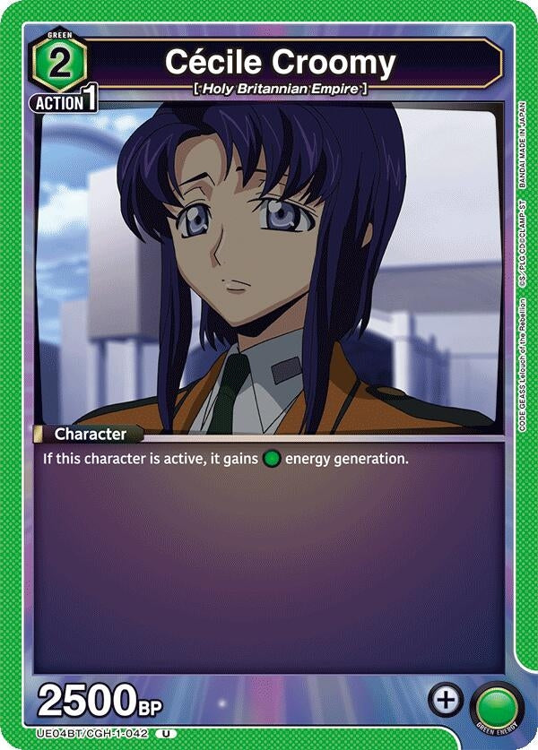 Image for Cecile Croomy (UE04BT/CGH-1-042) (UE04BT: CODE GEASS: Lelouch of the Rebellion) (UE04BT) - Union Arena
