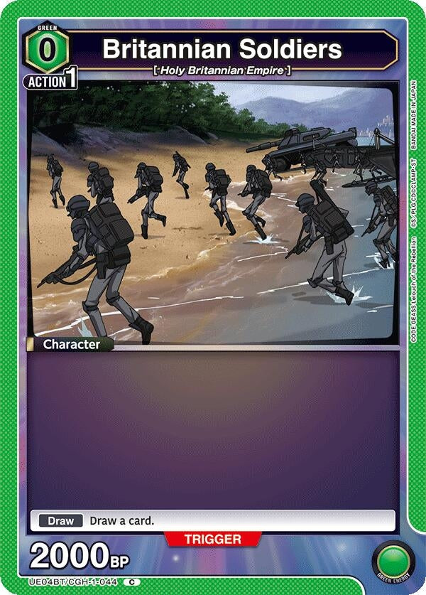 Image for Britannian Soldiers (UE04BT/CGH-1-044) (UE04BT: CODE GEASS: Lelouch of the Rebellion) (UE04BT) - Union Arena