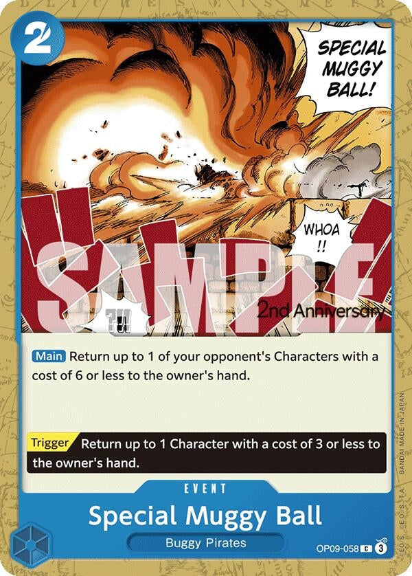 Image for Special Muggy Ball (OP09-058) (Emperors in the New World: 2nd Anniversary Tournament Cards) (OP09 ANN) - One Piece Card Game