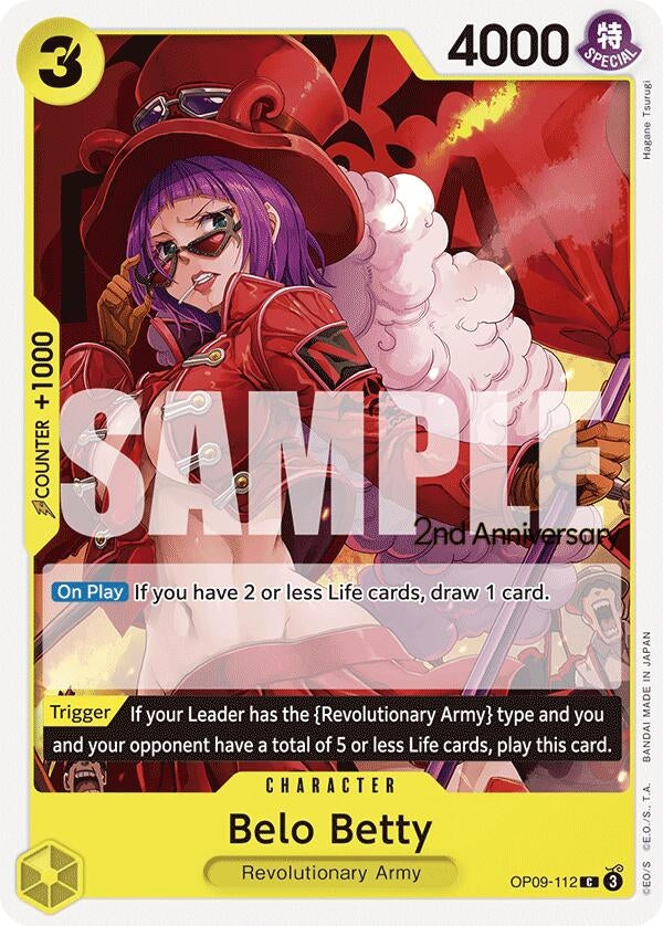 Image for Belo Betty (OP09-112) (Emperors in the New World: 2nd Anniversary Tournament Cards) (OP09 ANN) - One Piece Card Game