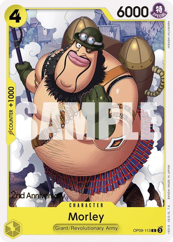 Image for Morley (OP09-113) (Emperors in the New World: 2nd Anniversary Tournament Cards) (OP09 ANN) - One Piece Card Game