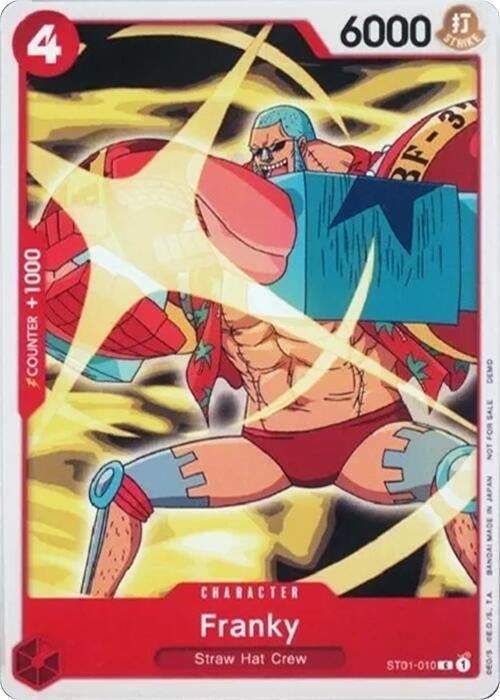 Image for Franky (010) (ST01-010) (One Piece Demo Deck Cards) (OP-DD) - One Piece Card Game