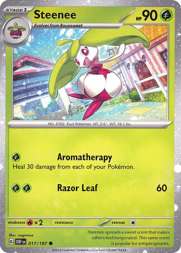 Image for Steenee - 017/197 (Cosmos Holo) (017/197) (Miscellaneous Cards & Products) (MCAP) - Pokemon