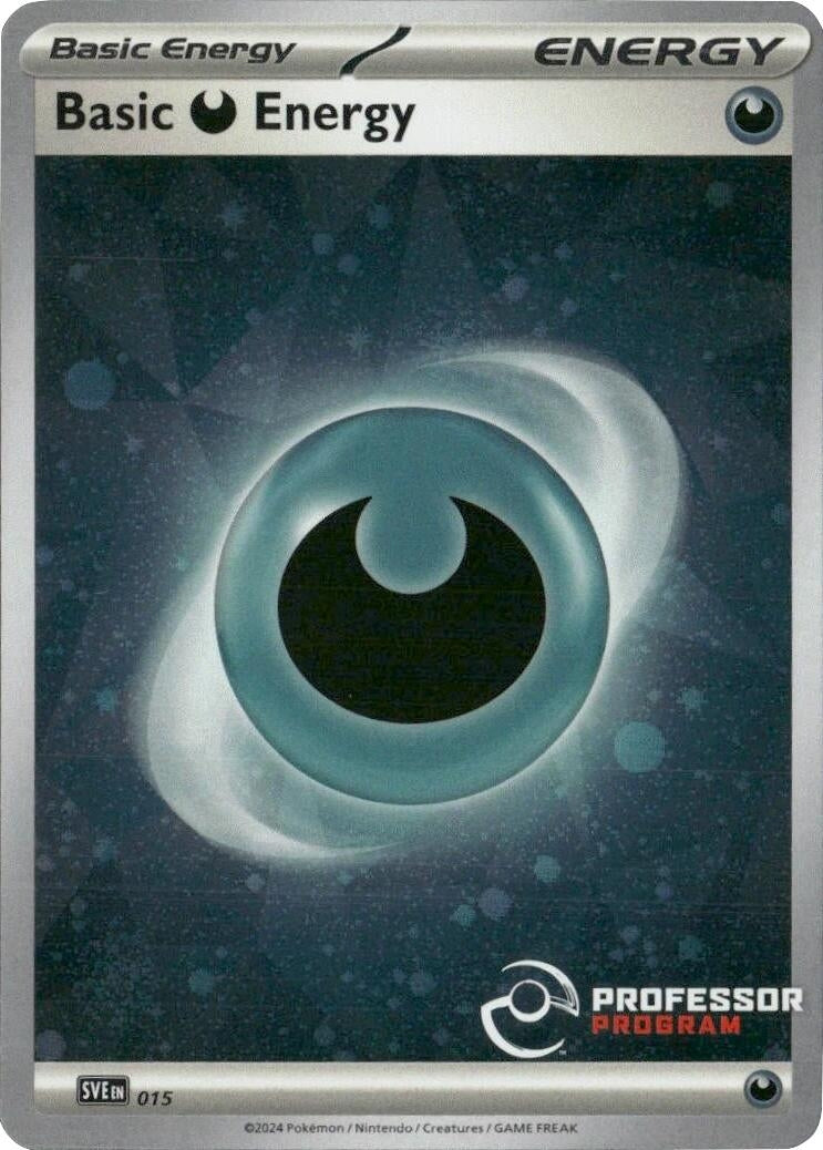 Image for Darkness Energy (2024) (015) (Professor Program Promos) (PPP) - Pokemon