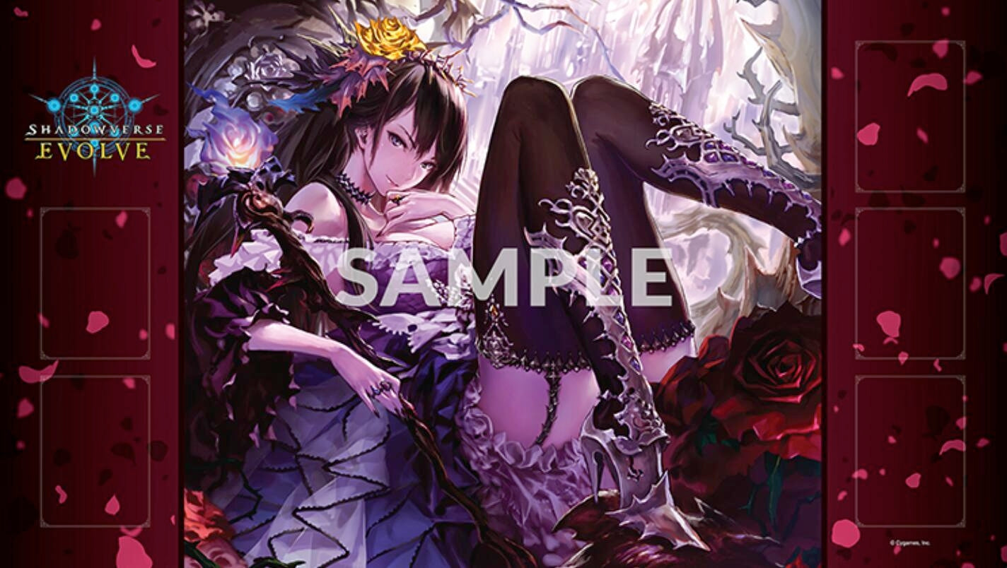 Image for Bushiroad Supplies Rubber Playmat Vol. 3: Shadowverse: Evolve Design B: Crimson Rose Queen - Playmats