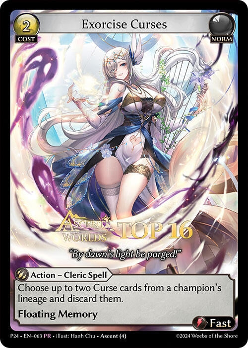 Image for Exorcise Curses (063) (Promotional Cards) (P) - Grand Archive TCG