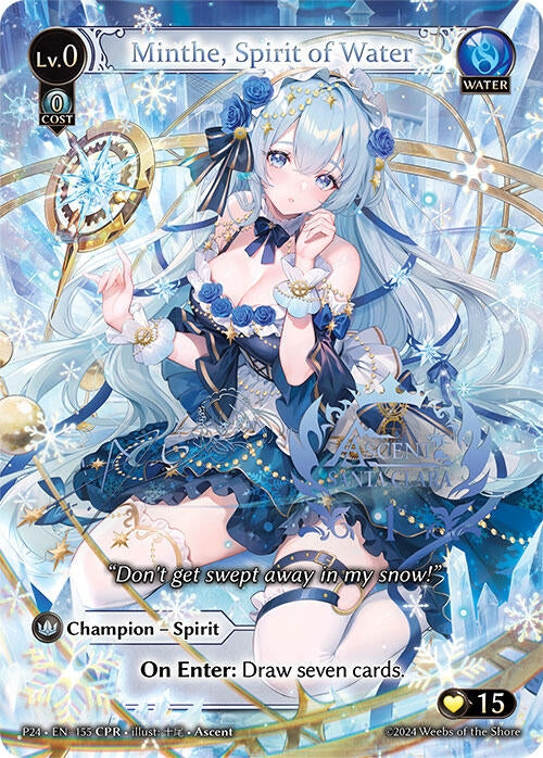 Image for Minthe, Spirit of Water (CPR) (155) (Promotional Cards) (P) - Grand Archive TCG