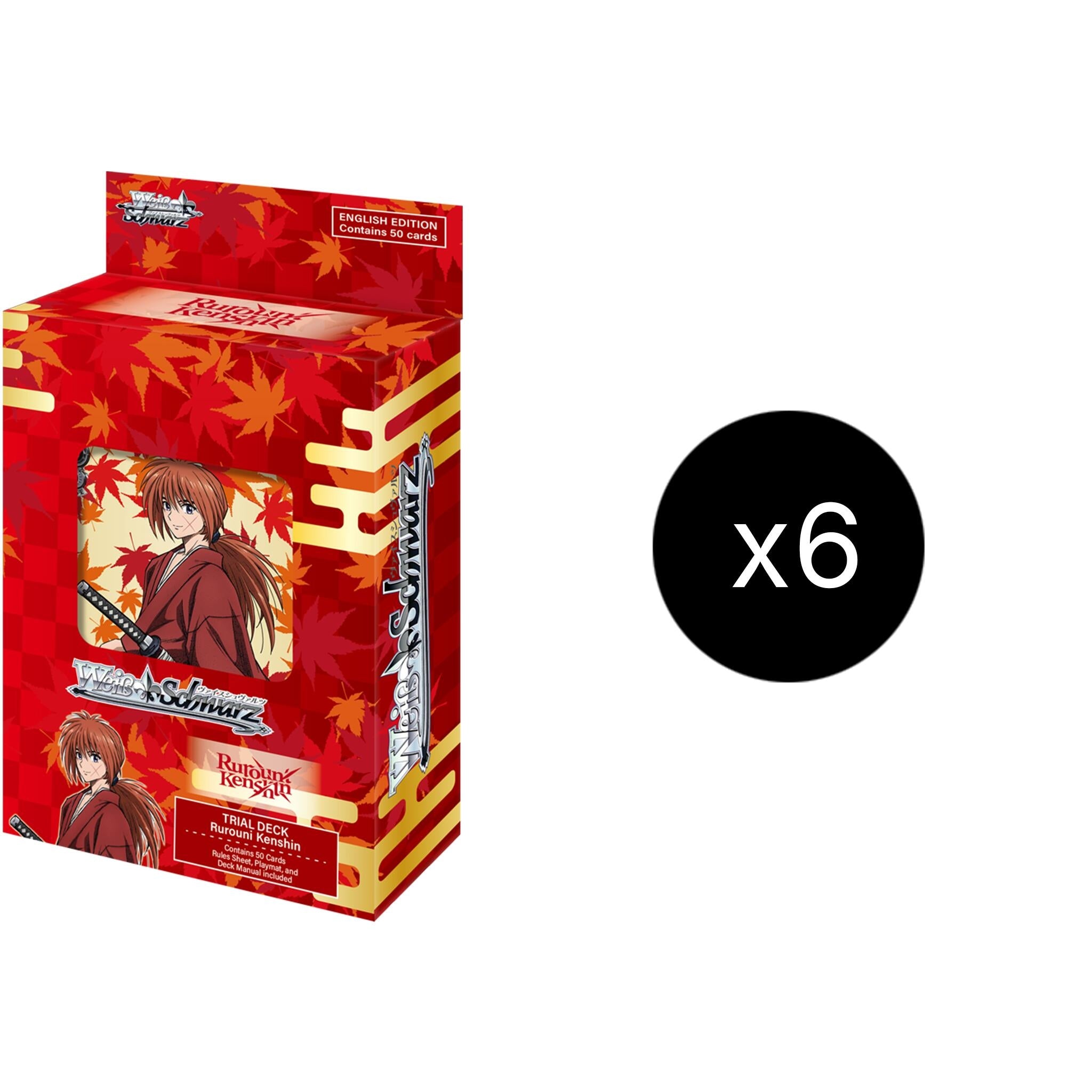 Image for Rurouni Kenshin Trial Deck Display - Weiss Schwarz