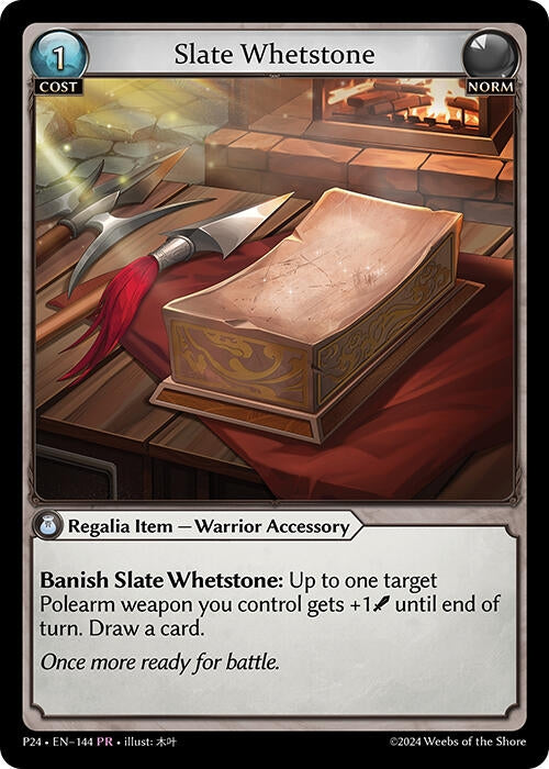 Image for Slate Whetstone (144) (Promotional Cards) (P) - Grand Archive TCG