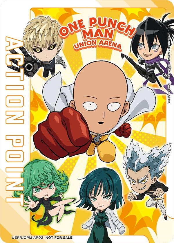 Image for Action Point Card (AP02) (One Punch Man) (UEPR/OPM-AP02) (Union Arena Promotion Cards) (UEPR) - Union Arena
