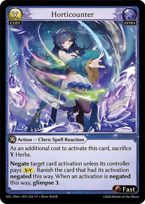 Image for Horticounter (224) (Alchemical Revolution Alter Edition) (ALC Alter) - Grand Archive TCG