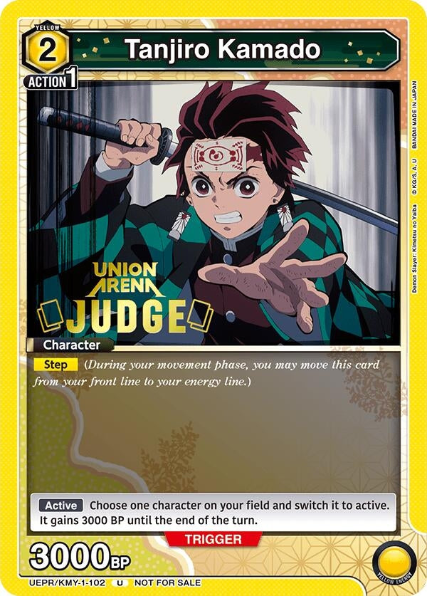 Image for Tanjiro Kamado (Judge Pack) (UEPR/KMY-1-102) (Union Arena Promotion Cards) (UEPR) - Union Arena
