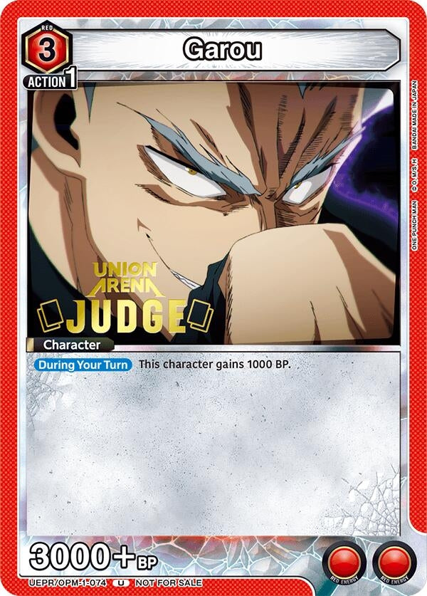 Image for Garou (Judge Pack) (UEPR/OPM-1-074) (Union Arena Promotion Cards) (UEPR) - Union Arena