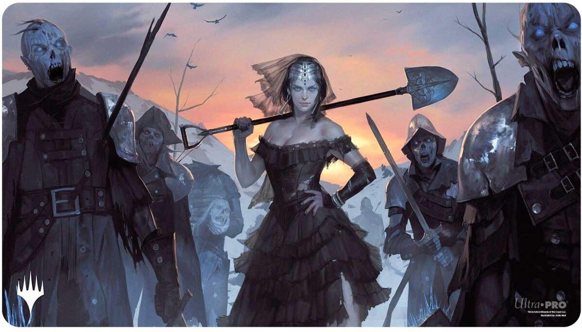 Image for Innistrad Remastered Playmat for Magic: The Gathering - Rare Black - Playmats