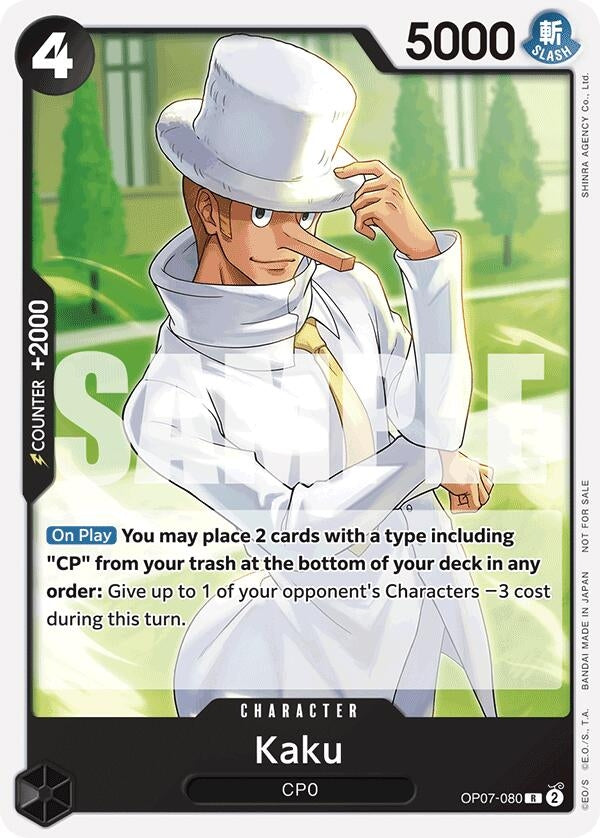 Image for Kaku (Tournament Pack 2025 Vol. 1) (OP07-080) (One Piece Promotion Cards) (OP-PR) - One Piece Card Game
