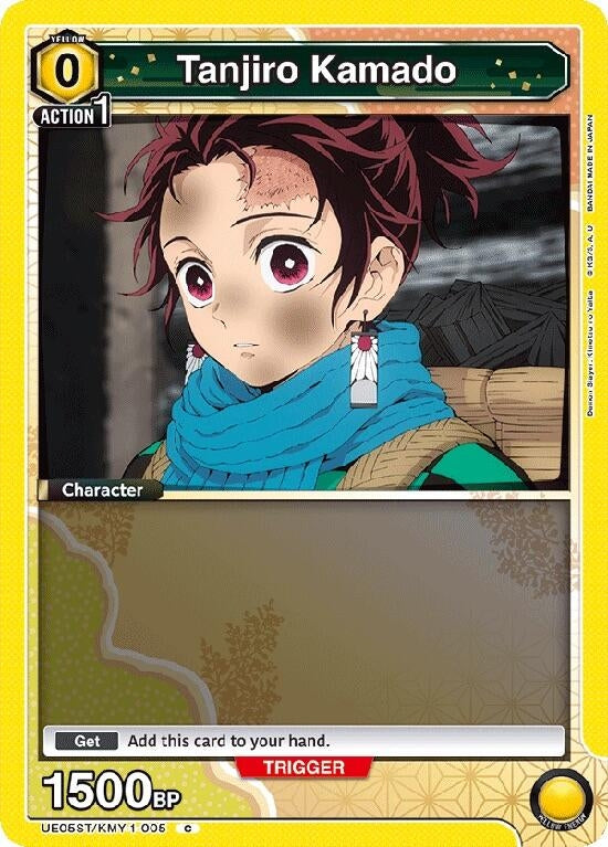 Image for Tanjiro Kamado (005) (UE05ST/KMY-1-005) (UE05ST: Demon Slayer: Kimetsu no Yaiba Starter Deck) (UE05ST) - Union Arena