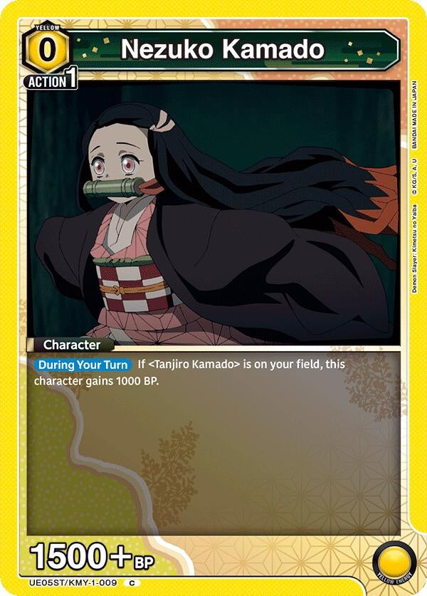 Image for Nezuko Kamado (009) (UE05ST/KMY-1-009) (UE05ST: Demon Slayer: Kimetsu no Yaiba Starter Deck) (UE05ST) - Union Arena