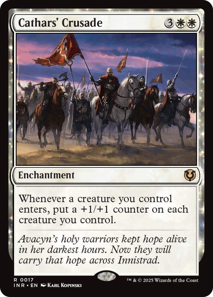 Cathars' Crusade (17) (Innistrad Remastered)