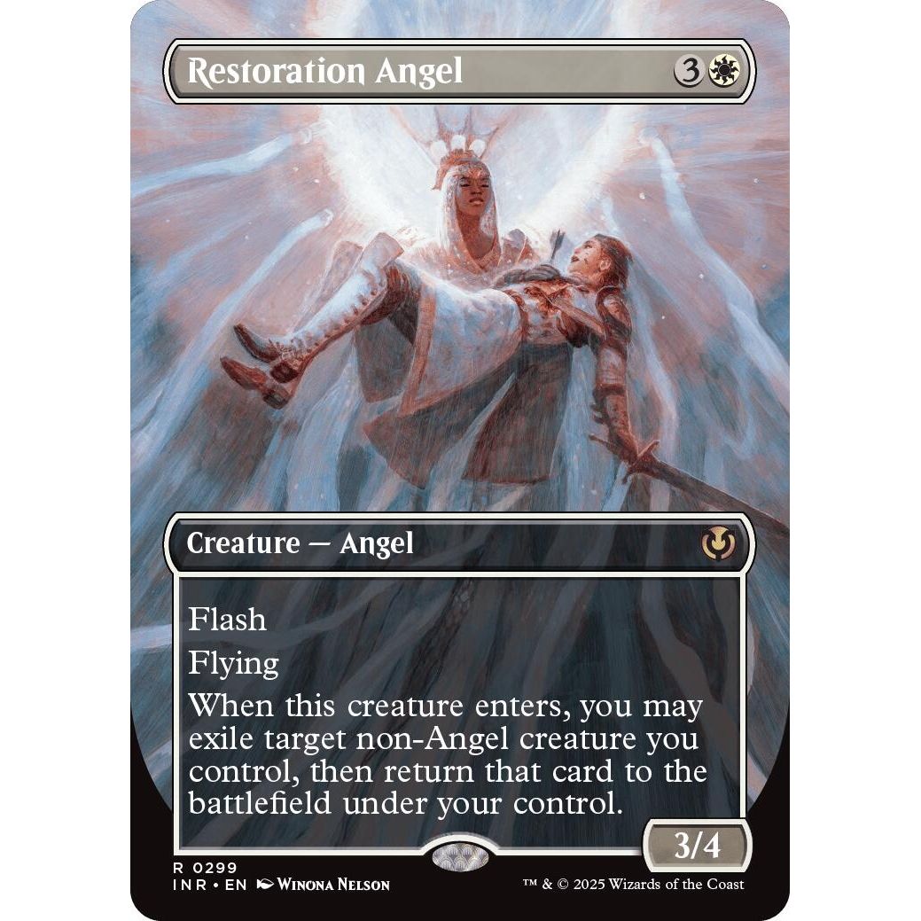Restoration Angel (Borderless) (299) (Innistrad Remastered) - PokeBox USA