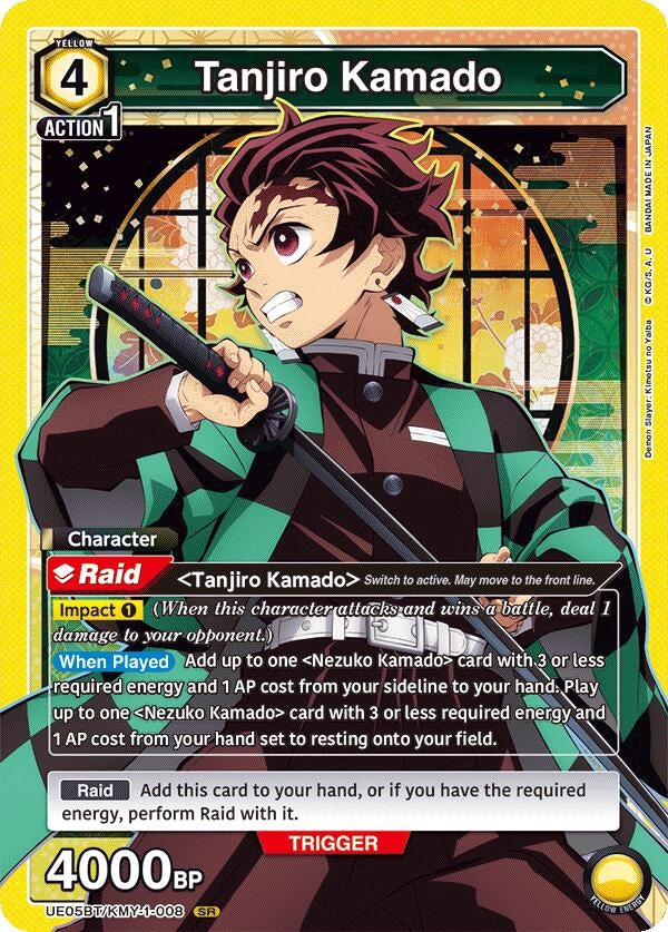 Image for Tanjiro Kamado (008) (UE05BT/KMY-1-008) (UE05BT: Demon Slayer: Kimetsu no Yaiba) (UE05BT) - Union Arena