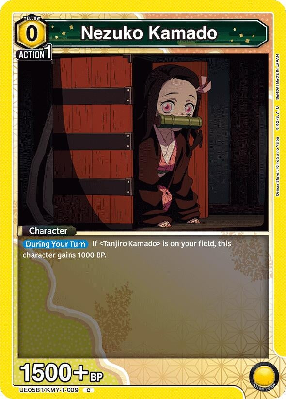 Image for Nezuko Kamado (009) (UE05BT/KMY-1-009) (UE05BT: Demon Slayer: Kimetsu no Yaiba) (UE05BT) - Union Arena