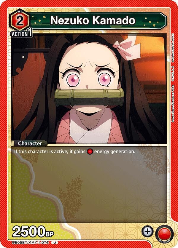 Image for Nezuko Kamado (074) (UE05BT/KMY-1-074) (UE05BT: Demon Slayer: Kimetsu no Yaiba) (UE05BT) - Union Arena