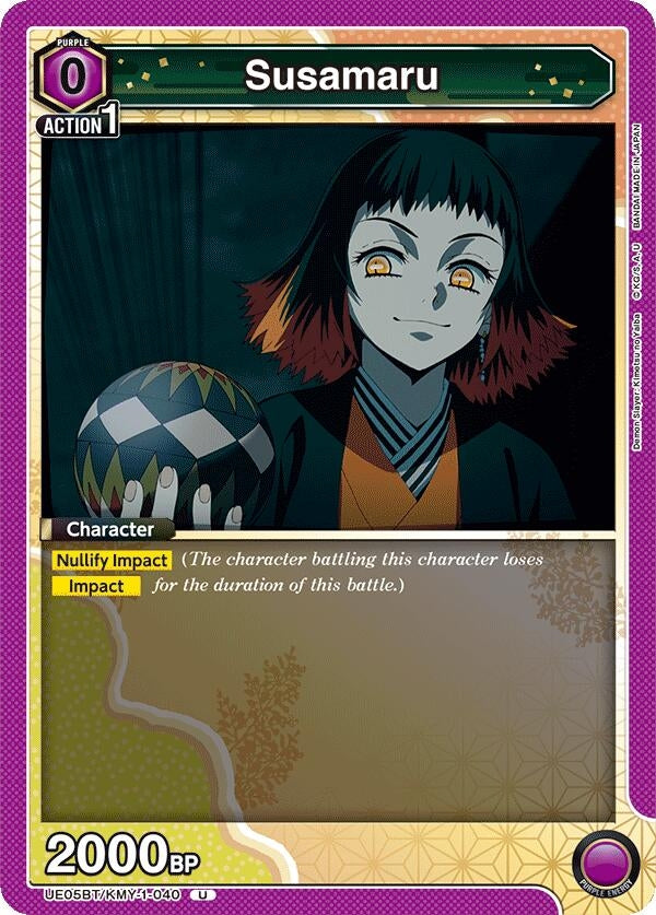 Image for Susamaru (UE05BT/KMY-1-040) (UE05BT: Demon Slayer: Kimetsu no Yaiba) (UE05BT) - Union Arena
