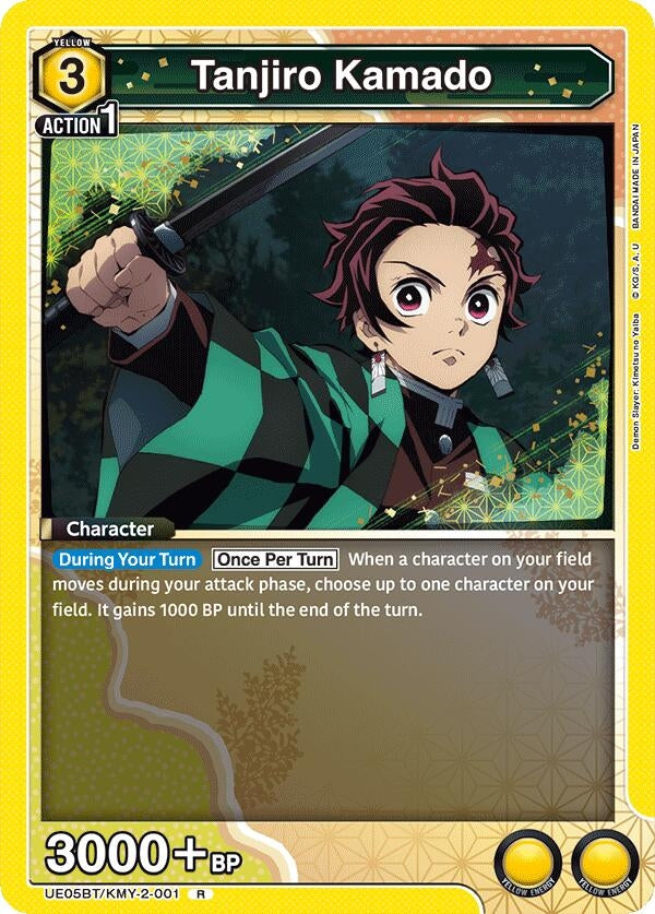 Image for Tanjiro Kamado (001) (UE05BT/KMY-2-001) (UE05BT: Demon Slayer: Kimetsu no Yaiba) (UE05BT) - Union Arena